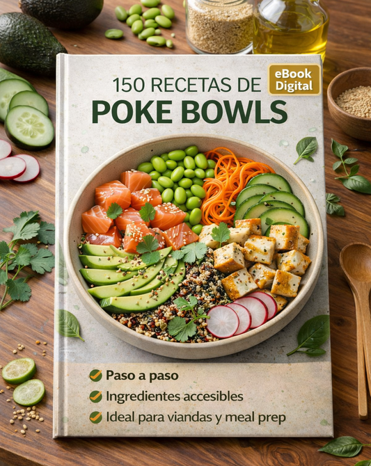 🥗 150 Poke Bowls Saludables